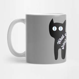 Cute cat with  Dmitry Pisarev: What can be broken should be broken Mug